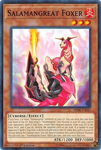 Salamangreat Foxer [Structure Deck: Soulburner] [SDSB-EN013] | Anubis Games and Hobby