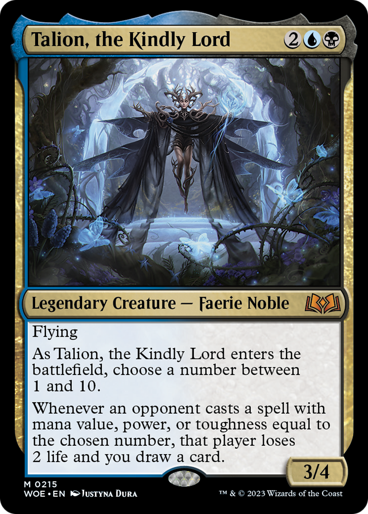 Talion, the Kindly Lord [Wilds of Eldraine] | Anubis Games and Hobby