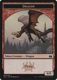 Dragon // Goblin Token [Ravnica Allegiance: Guild Kits] | Anubis Games and Hobby