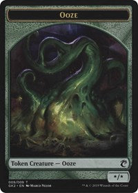 Ooze // Frog Lizard Token [Ravnica Allegiance: Guild Kits] | Anubis Games and Hobby