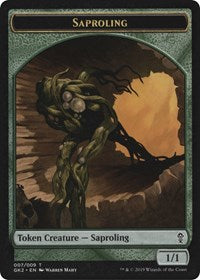 Saproling // Wurm Token [Ravnica Allegiance: Guild Kits] | Anubis Games and Hobby