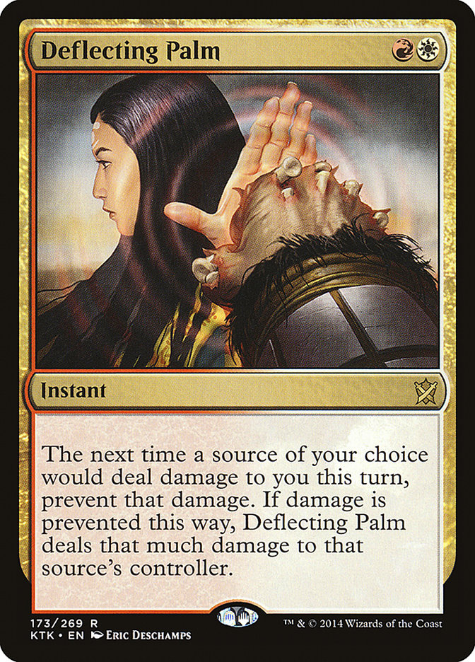 Deflecting Palm [Khans of Tarkir] | Anubis Games and Hobby