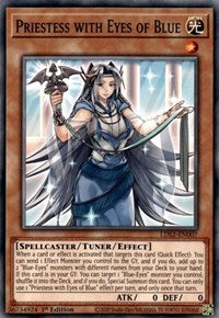 Priestess with Eyes of Blue [LDS2-EN007] Common | Anubis Games and Hobby