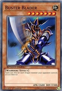 Buster Blader [Speed Duel: Arena of Lost Souls] [SBLS-EN001] | Anubis Games and Hobby