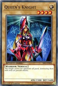 Queen's Knight [Speed Duel: Arena of Lost Souls] [SBLS-EN004] | Anubis Games and Hobby