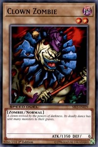 Clown Zombie [Speed Duel: Arena of Lost Souls] [SBLS-EN029] | Anubis Games and Hobby