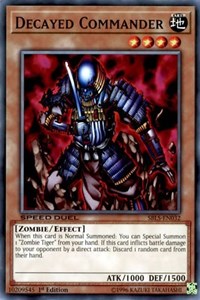 Decayed Commander [Speed Duel: Arena of Lost Souls] [SBLS-EN032] | Anubis Games and Hobby