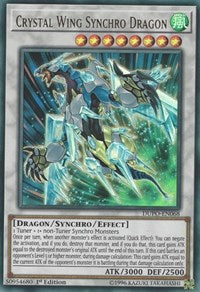 Crystal Wing Synchro Dragon [Duel Power] [DUPO-EN068] | Anubis Games and Hobby