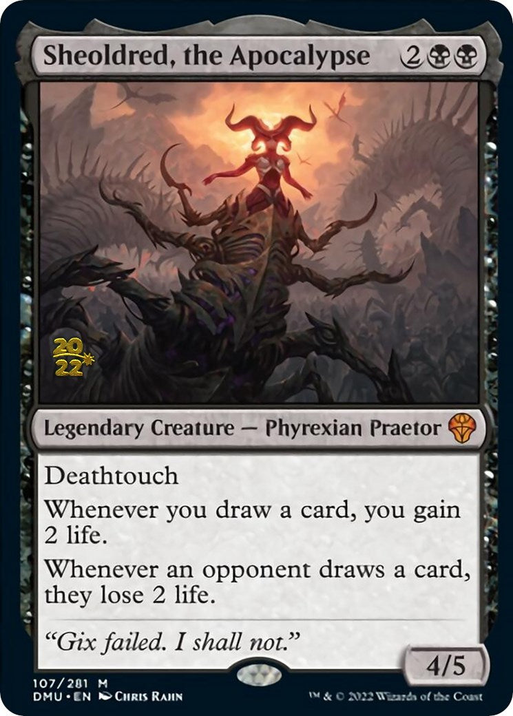 Sheoldred, the Apocalypse [Dominaria United Prerelease Promos] | Anubis Games and Hobby