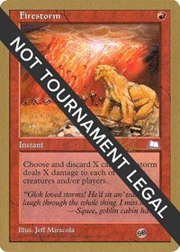 Firestorm - 1998 Ben Rubin (WTH) (SB) [World Championship Decks] | Anubis Games and Hobby