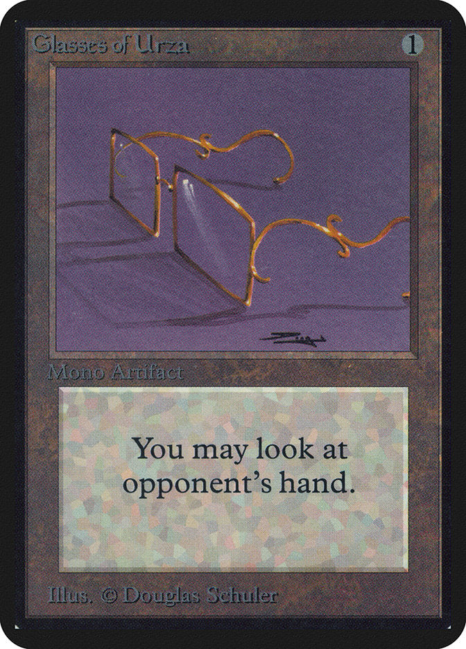 Glasses of Urza [Alpha Edition] | Anubis Games and Hobby