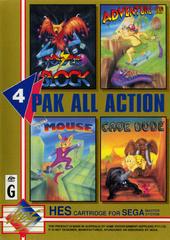 4 Pak All Action - PAL Sega Master System | Anubis Games and Hobby