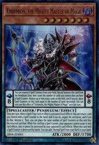 Endymion, the Mighty Master of Magic [Structure Deck: Order of the Spellcasters] [SR08-EN001] | Anubis Games and Hobby