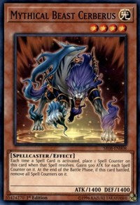 Mythical Beast Cerberus [Structure Deck: Order of the Spellcasters] [SR08-EN008] | Anubis Games and Hobby