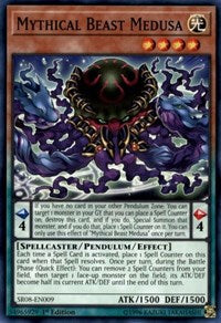 Mythical Beast Medusa [Structure Deck: Order of the Spellcasters] [SR08-EN009] | Anubis Games and Hobby