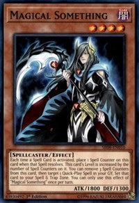 Magical Something [Structure Deck: Order of the Spellcasters] [SR08-EN010] | Anubis Games and Hobby