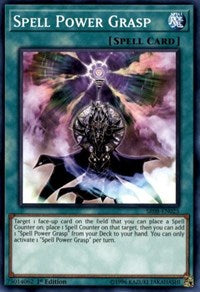 Spell Power Grasp [Structure Deck: Order of the Spellcasters] [SR08-EN025] | Anubis Games and Hobby