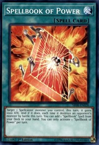 Spellbook of Power [Structure Deck: Order of the Spellcasters] [SR08-EN028] | Anubis Games and Hobby