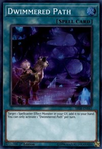 Dwimmered Path [Structure Deck: Order of the Spellcasters] [SR08-EN041] | Anubis Games and Hobby