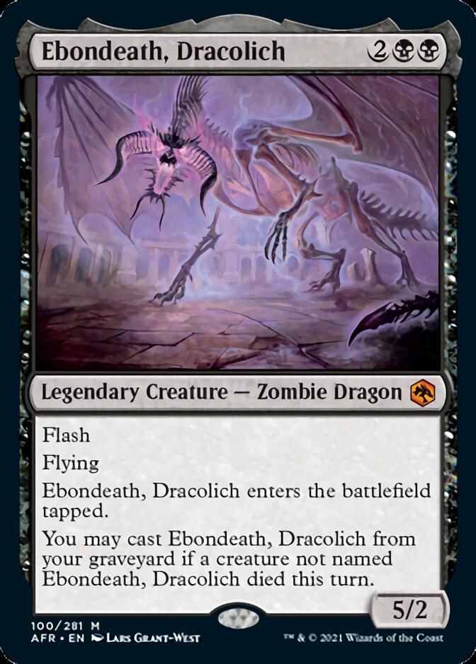 Ebondeath, Dracolich [Dungeons & Dragons: Adventures in the Forgotten Realms] | Anubis Games and Hobby