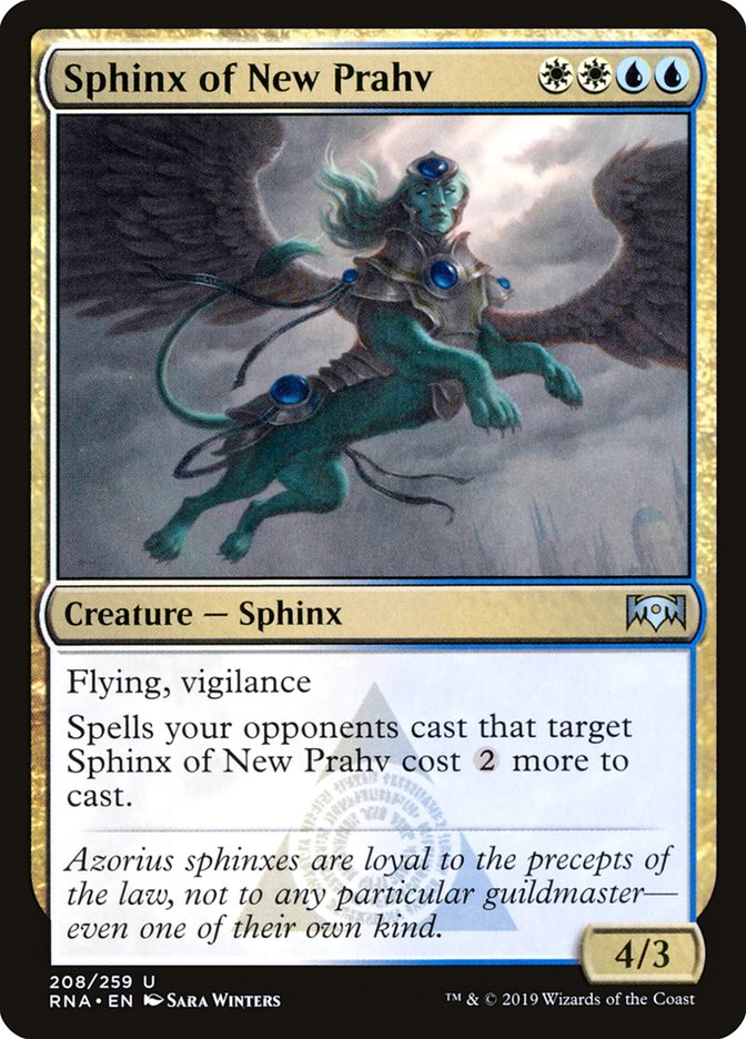 Sphinx of New Prahv [Ravnica Allegiance] | Anubis Games and Hobby