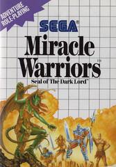 Miracle Warriors - Sega Master System | Anubis Games and Hobby