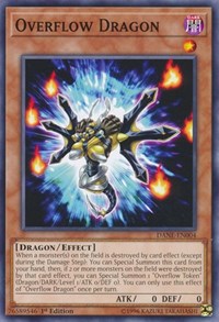 Overflow Dragon [Dark Neostorm] [DANE-EN004] | Anubis Games and Hobby