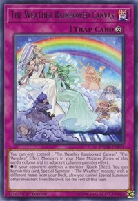 The Weather Rainbowed Canvas [Dark Neostorm] [DANE-EN073] | Anubis Games and Hobby