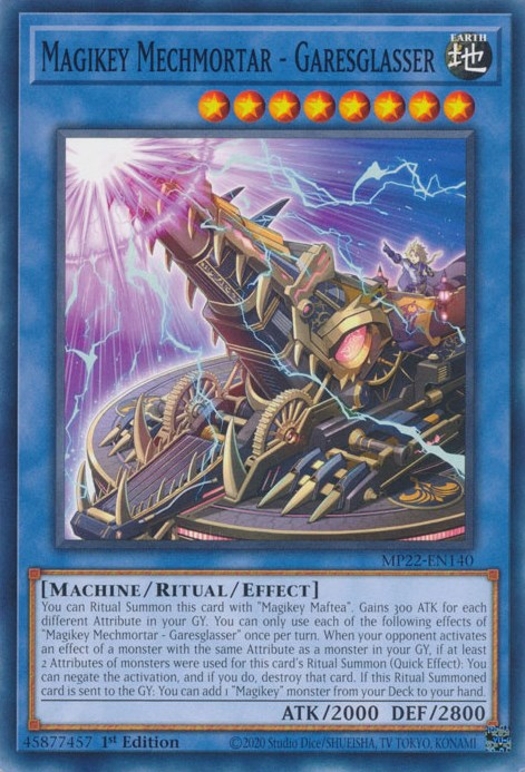 Magikey Mechmortar - Garesglasser [MP22-EN140] Common | Anubis Games and Hobby