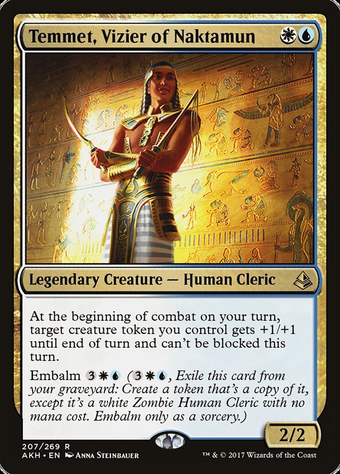 Temmet, Vizier of Naktamun [Amonkhet] | Anubis Games and Hobby