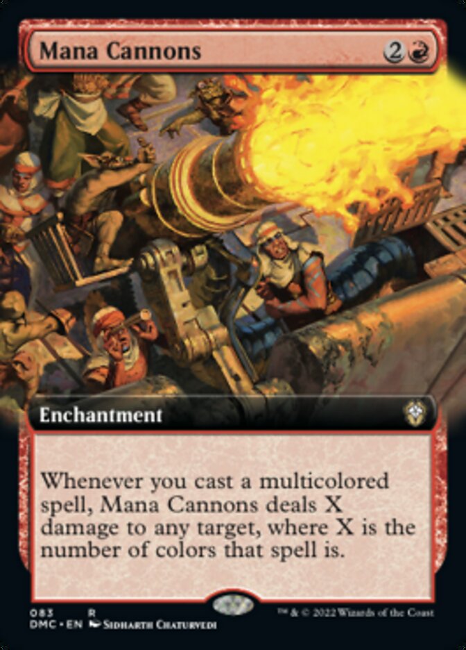 Mana Cannons (Extended Art) [Dominaria United Commander] | Anubis Games and Hobby