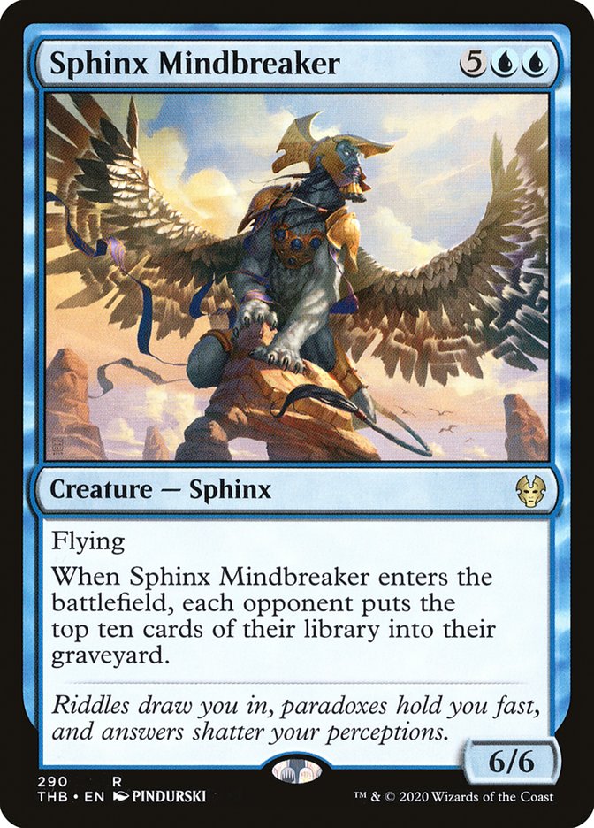 Sphinx Mindbreaker [Theros Beyond Death] | Anubis Games and Hobby