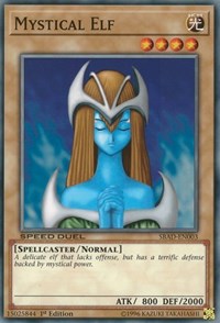 Mystical Elf [Speed Duel: Attack from the Deep] [SBAD-EN003] | Anubis Games and Hobby