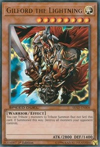 Gilford the Lightning [Speed Duel: Attack from the Deep] [SBAD-EN008] | Anubis Games and Hobby