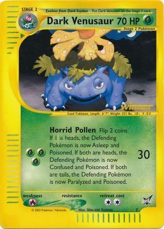 Dark Venusaur (7) (Jumbo Card) [Best of Promos] | Anubis Games and Hobby