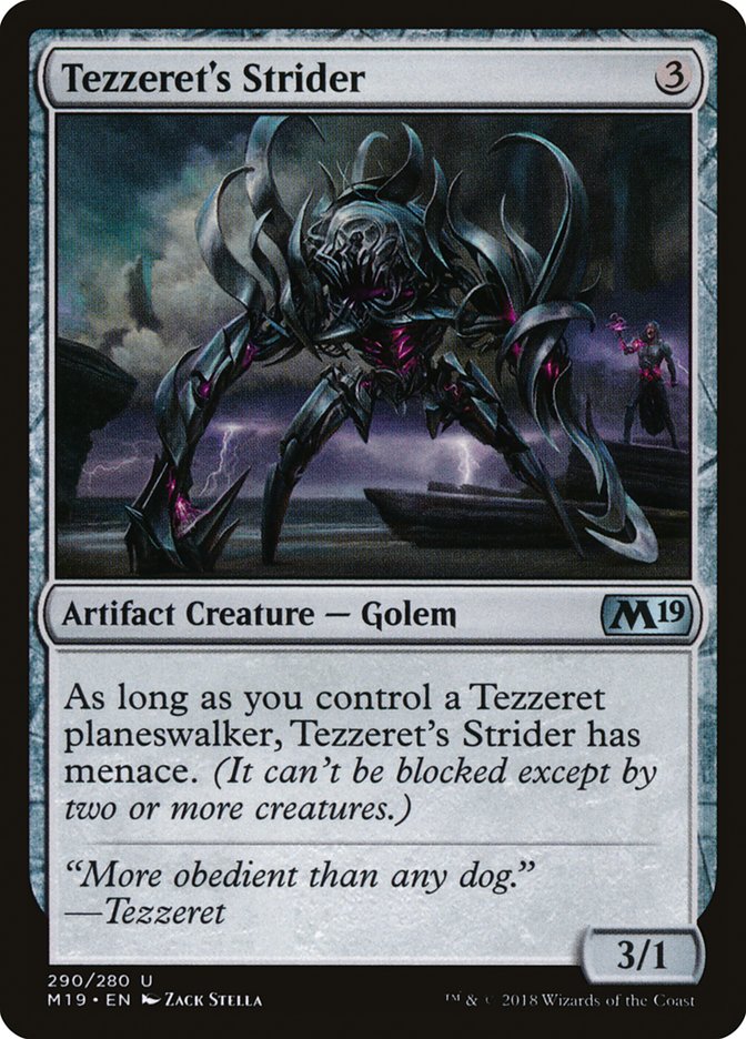 Tezzeret's Strider [Core Set 2019] | Anubis Games and Hobby