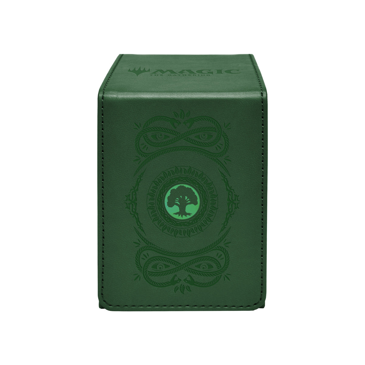 Mana Alcove Flip Deckbox Forest | Anubis Games and Hobby
