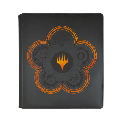 Mana 12 Pocket Zip Pro Binder Color Wheel | Anubis Games and Hobby