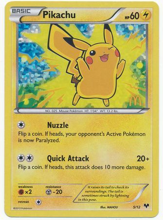 Pikachu (5/12) [McDonald's Promos: 2014 Collection] | Anubis Games and Hobby