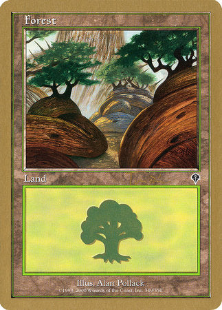 Forest (349) - 2001 Jan Tomcani (INV) [World Championship Decks 2001] | Anubis Games and Hobby