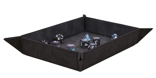Foldable Dice Tray - Jet | Anubis Games and Hobby