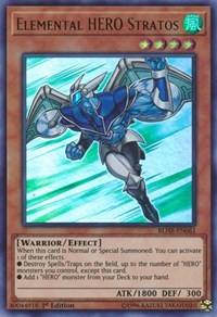 Elemental HERO Stratos [Battles of Legend: Hero's Revenge] [BLHR-EN061] | Anubis Games and Hobby