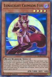 Lunalight Crimson Fox [Battles of Legend: Hero's Revenge] [BLHR-EN067] | Anubis Games and Hobby