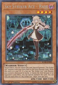 Sky Striker Ace - Raye [Battles of Legend: Hero's Revenge] [BLHR-EN089] | Anubis Games and Hobby