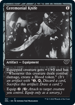 Ceremonial Knife [Innistrad: Double Feature] | Anubis Games and Hobby