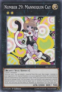 Number 29: Mannequin Cat [Rising Rampage] [RIRA-EN093] | Anubis Games and Hobby