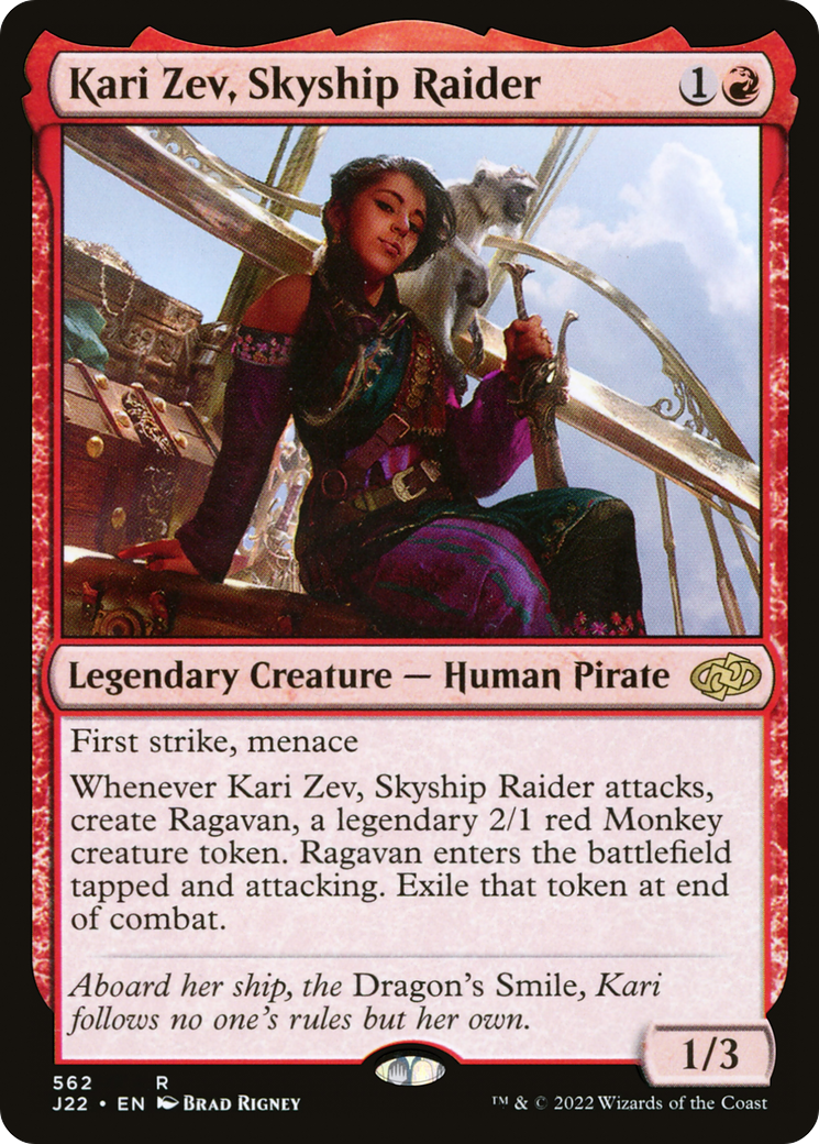 Kari Zev, Skyship Raider [Jumpstart 2022] | Anubis Games and Hobby