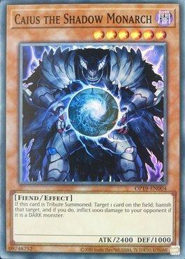 Caius the Shadow Monarch [OP19-EN004] Super Rare | Anubis Games and Hobby