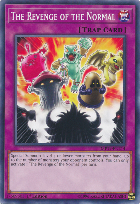 The Revenge of the Normal [MP19-EN214] Common | Anubis Games and Hobby