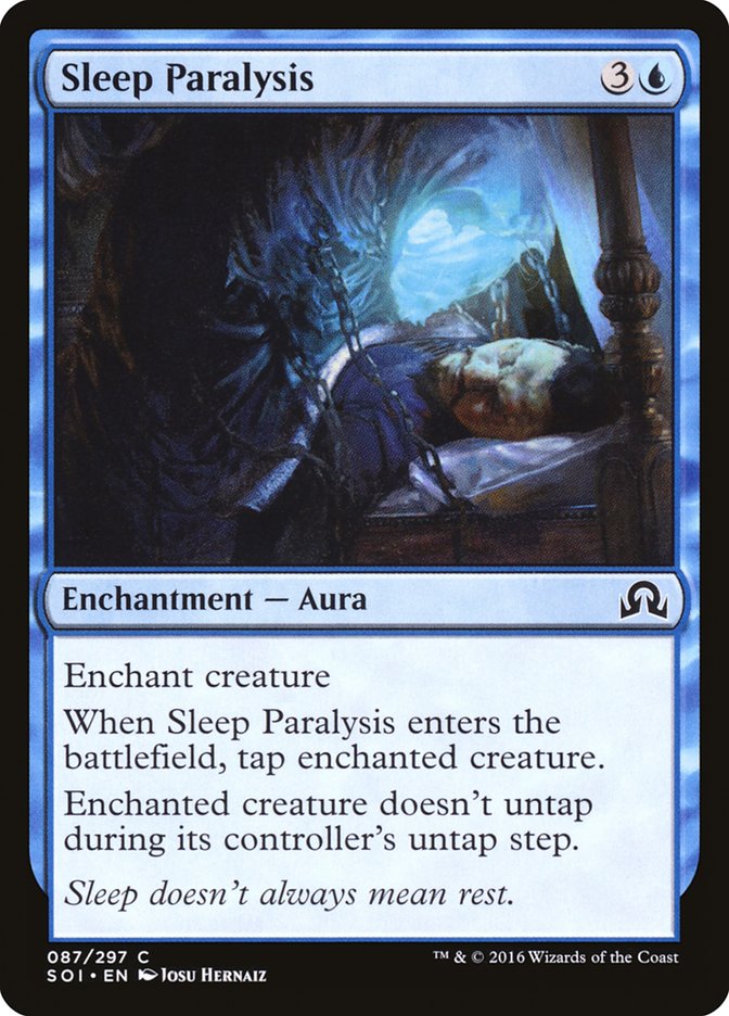 Sleep Paralysis [Shadows over Innistrad] | Anubis Games and Hobby